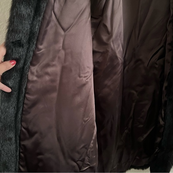 Vintage Fur coat Black, Size 20w - Picture 11 of 12